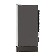 LG 201L, 5 Star, Smart Inverter Compressor, Smart Connect, With Base Stand Drawer, Shiny Steel Finish, Direct Cool Single Door Refrigerator, GL-D211HPZZ