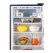 LG 205L, 4 Star, Smart Inverter Compressor, Smart Connect, With Base Stand Drawer, Blue Charm Finish, Direct Cool Single Door Refrigerator, GL-D221ABCY