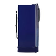 LG 205L, 4 Star, Smart Inverter Compressor, Smart Connect, With Base Stand Drawer, Blue Charm Finish, Direct Cool Single Door Refrigerator, GL-D221ABCY