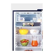 LG 205L, 5 Star, Smart Inverter Compressor, Smart Connect, With Base Stand Drawer, Blue Euphoria Finish, Direct Cool Single Door Refrigerator, GL-D221ABEZ