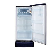 LG 205L, 5 Star, Smart Inverter Compressor, Smart Connect, With Base Stand Drawer, Blue Euphoria Finish, Direct Cool Single Door Refrigerator, GL-D221ABEZ