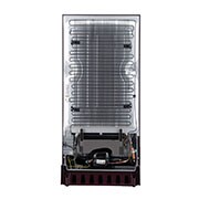 LG 205L,5 Star, Smart Inverter Compressor, Smart Connect, With Base Stand Drawer, Scarlet Charm Finish, Direct Cool Single Door Refrigerator, GL-D221ASCU