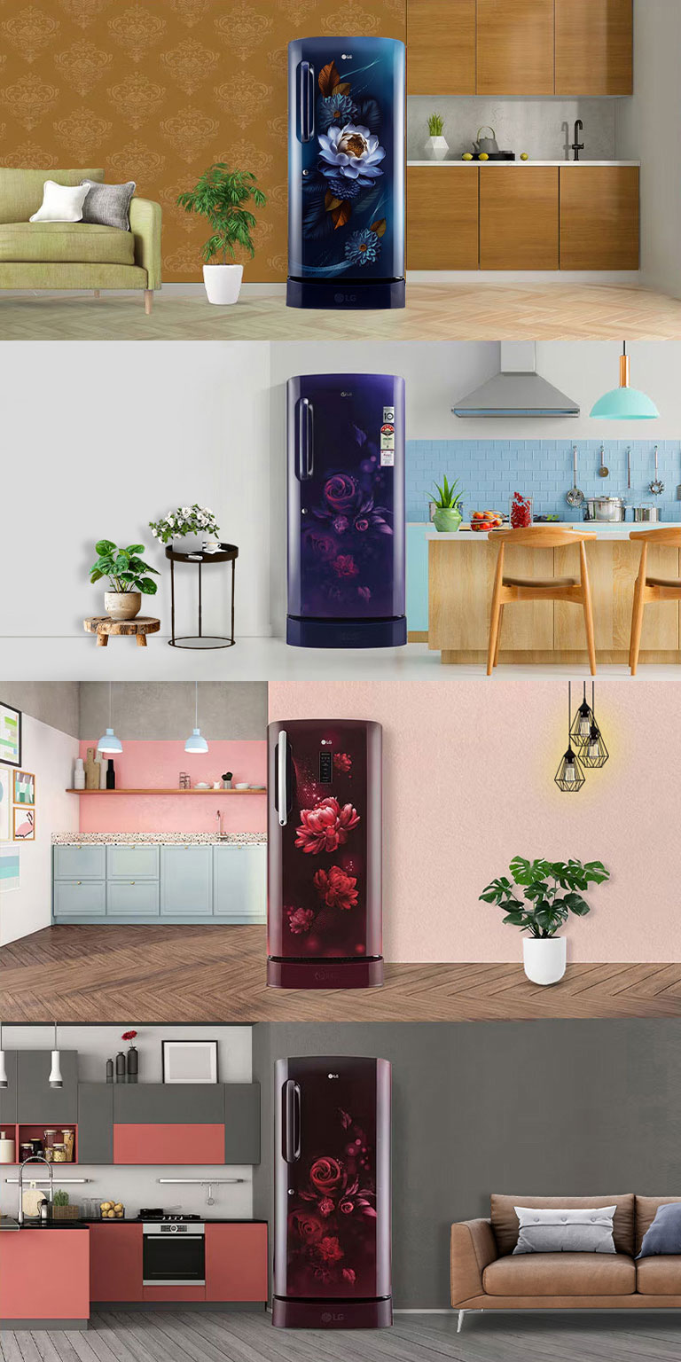 LG single-Door Refrigerators