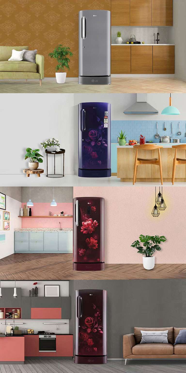 LG single-Door Refrigerators