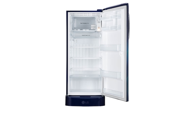 front open view without food