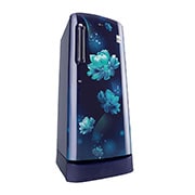 LG 224L, 5 Star, Smart Inverter Compressor, Smart Connect, With Base Stand Drawer, Blue Charm Finish, Direct Cool Single Door Refrigerator, GL-D241ABCU