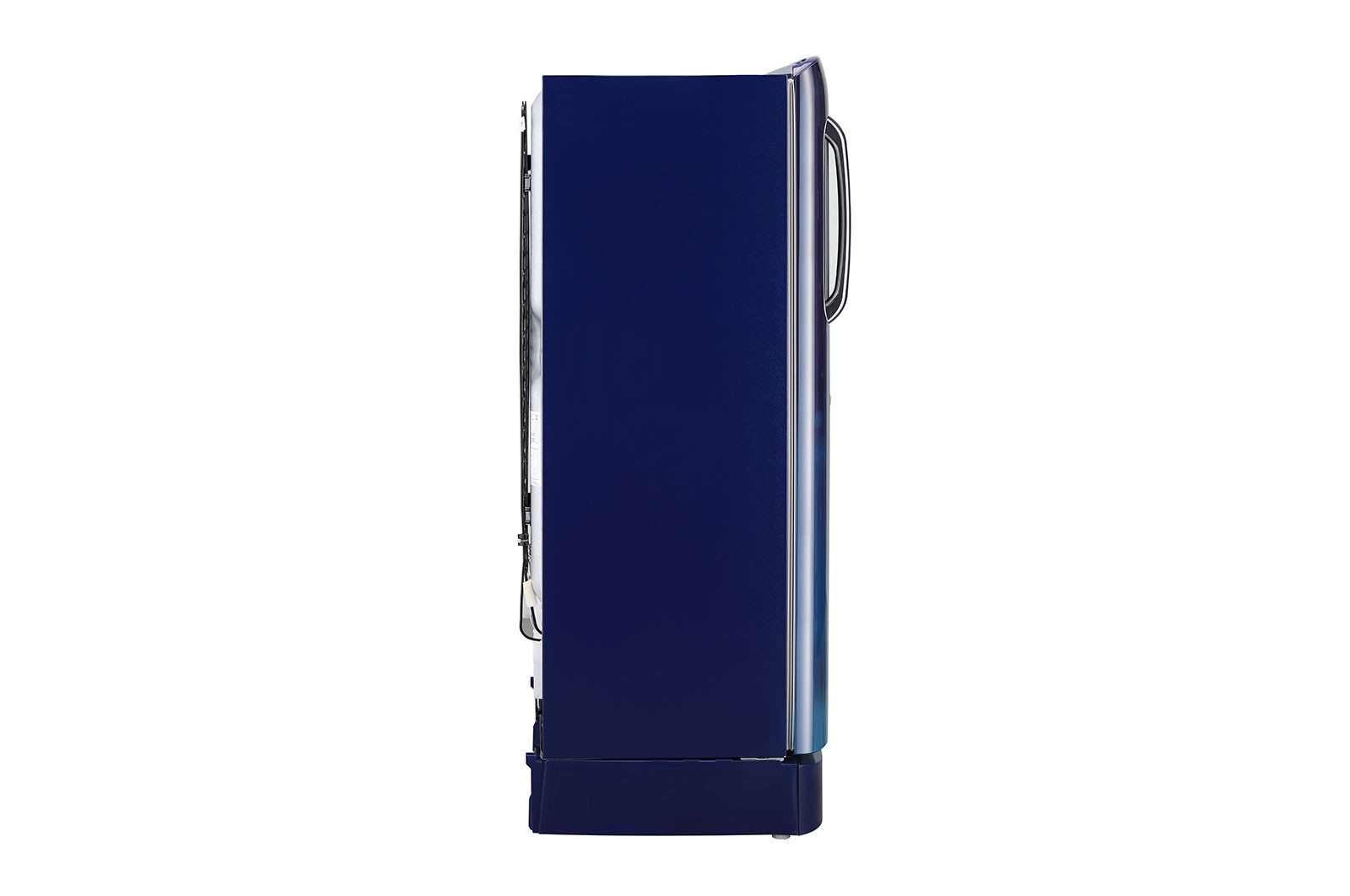 LG 224L, 5 Star, Smart Inverter Compressor, Smart Connect, With Base Stand Drawer, Blue Charm Finish, Direct Cool Single Door Refrigerator, GL-D241ABCU