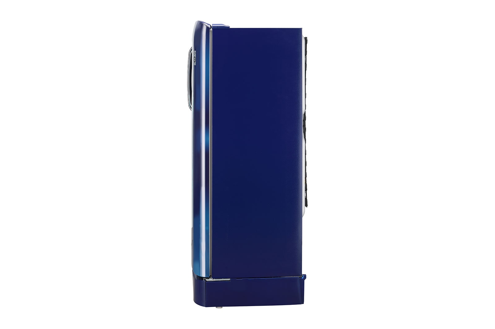 LG 224L, 5 Star, Smart Inverter Compressor, Smart Connect, With Base Stand Drawer, Blue Charm Finish, Direct Cool Single Door Refrigerator, GL-D241ABCU