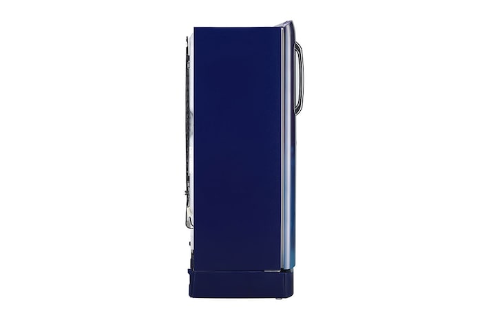 LG 224L Single Door Refrigerator, Smart Connect, Base Stand Drawer, Blue Charm Finish, 4 Star, GL-D241ABCY