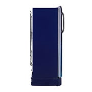 LG 224L, 4 Star, Smart Inverter Compressor, Smart Connect, With Base Stand Drawer, Blue Charm Finish, Direct Cool Single Door Refrigerator, GL-D241ABCY