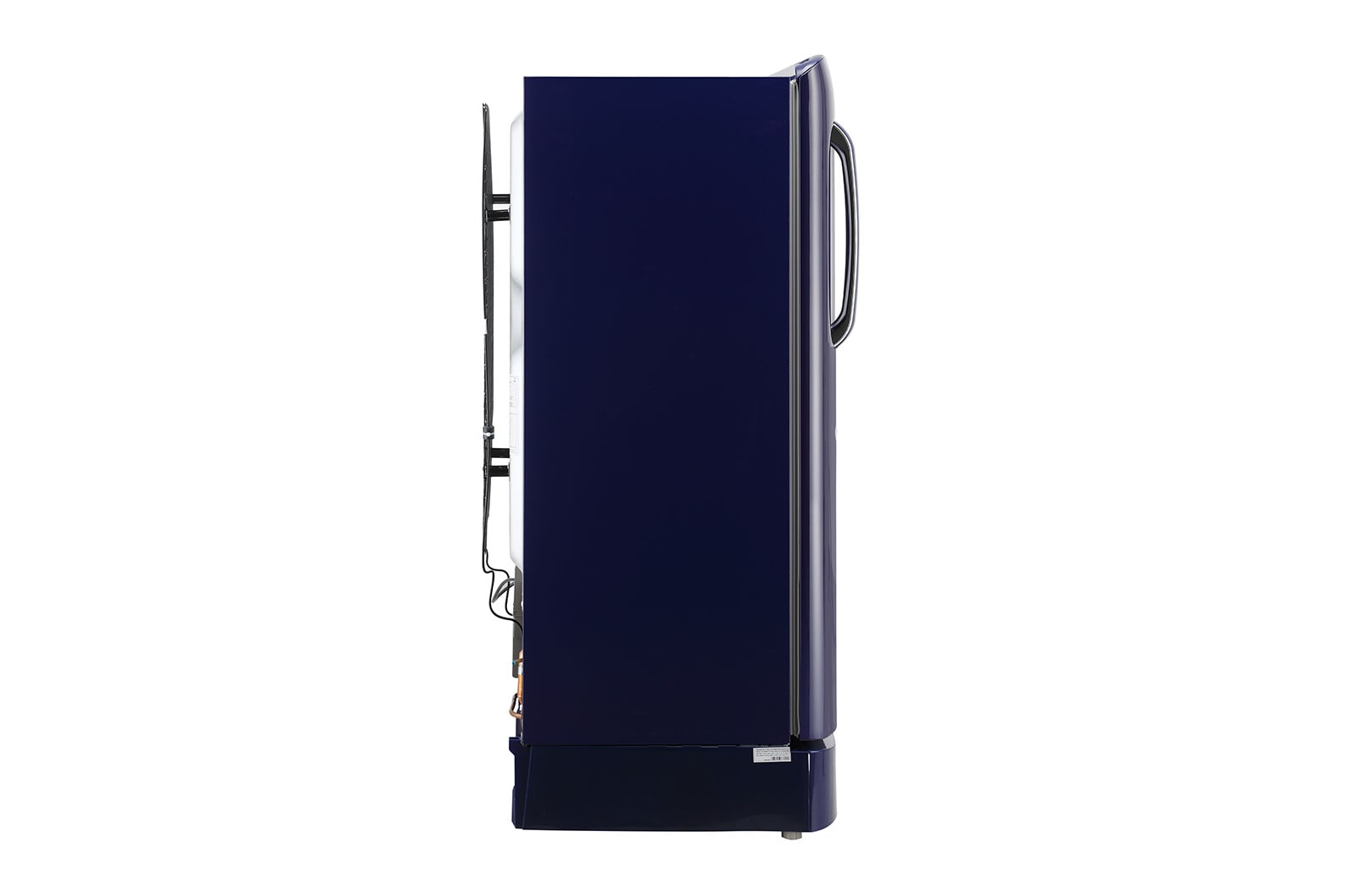 LG 224L, 4 Star, Smart Inverter Compressor, Smart Connect, With Base Stand Drawer, Blue Euphoria Finish, Direct Cool Single Door Refrigerator, GL-D241ABEY