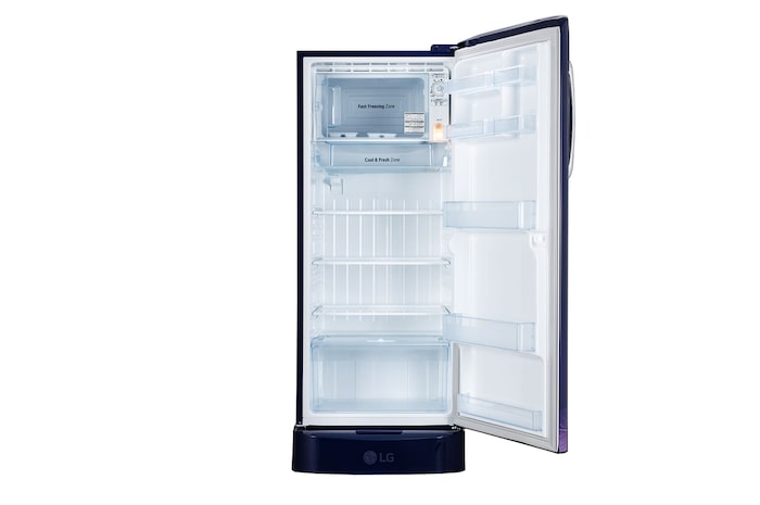 front open view without food