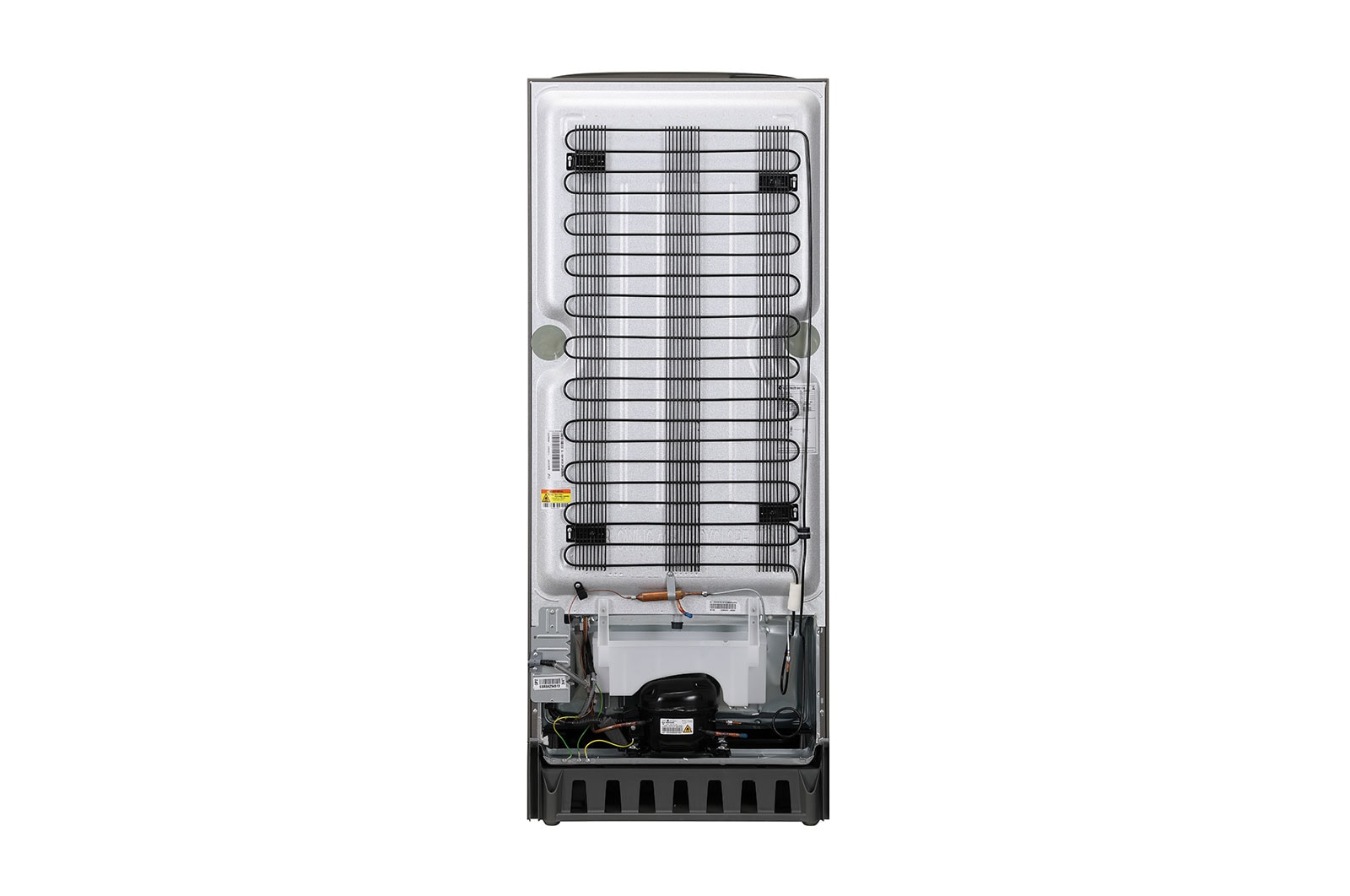 LG 224L Single Door Refrigerator with Base Stand Drawer, Smart Inverter Compressor, and Smart Connect in Shiny Steel, 5-Star, GL-D241APZU