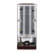LG 224L, 4 Star, Smart Inverter Compressor, Smart Connect, With Base Stand Drawer, Scarlet Charm Finish, Direct Cool Single Door Refrigerator, GL-D241ASCY