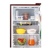 LG 224L, 4 Star, Smart Inverter Compressor, Smart Connect, With Base Stand Drawer, Scarlet Charm Finish, Direct Cool Single Door Refrigerator, GL-D241ASCY