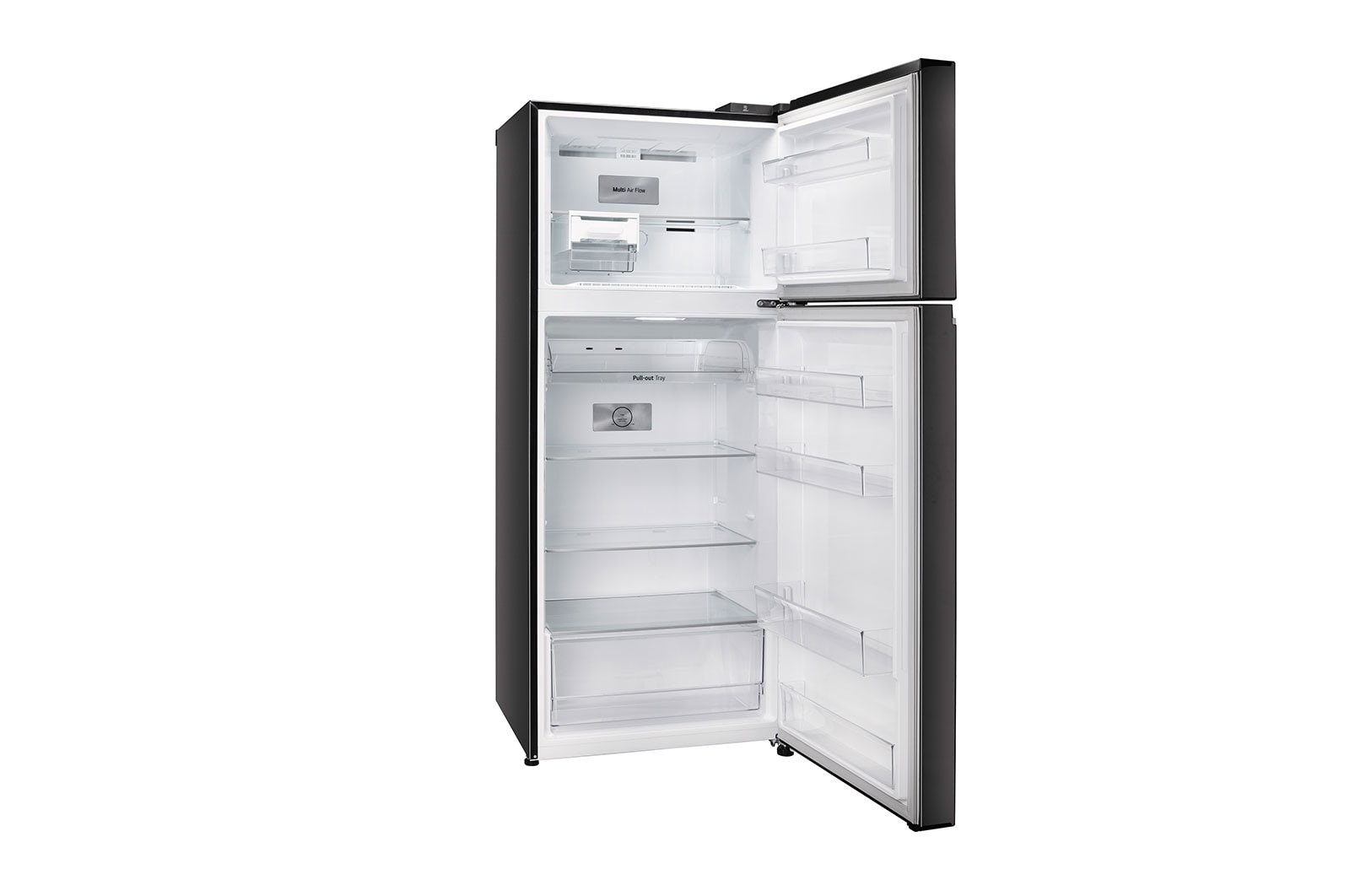LG  LG 380L, 2 Star, Smart Inverter Compressor, DoorCooling+™,Ebony Sheen Finish, Frost-Free Double Door Refrigerator, GL-D412SESY