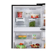 LG  LG 380L, 2 Star, Smart Inverter Compressor, DoorCooling+™,Ebony Sheen Finish, Frost-Free Double Door Refrigerator, GL-D412SESY