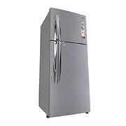 LG 242L Double Door Refrigerator with Door Cooling+™, Smart Diagnosis™, Multi Air Flow, Shiny Steel Finish, 3 Star, GL-I292RPZX
