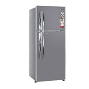 LG 242L, 3 Star, Smart Inverter Compressor, DoorCooling+™, Smart Diagnosis™, Shiny Steel Finish, Frost-Free Double Door Refrigerator, GL-I292RPZX