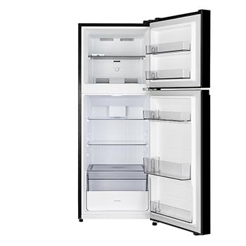LG 225L Double Door Refrigerator with Smart Mode, Auto Smart Connect, Smart Inverter Compressor, Multi Air Flow, Onyx Black, 2 Star, GL-N252YOBY