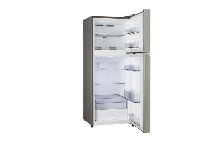 LG 225L Double Door Refrigerator with Smart Mode, Auto Smart Connect, Smart Inverter Compressor, Multi Air Flow, Radiant Inox, 2 Star, GL-N252YRIY