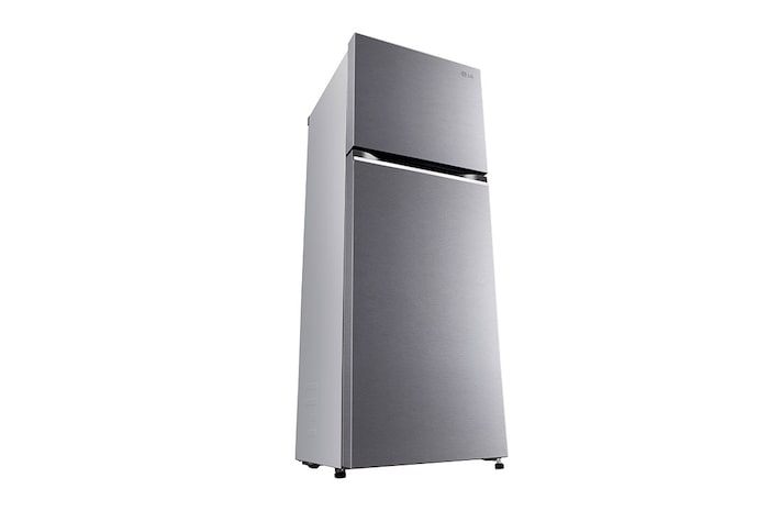 LG 246L Double Door Refrigerator with Multi Air Flow, Auto Smart Connect™, Dazzle Steel, 3 Star, GL-N262SDSX