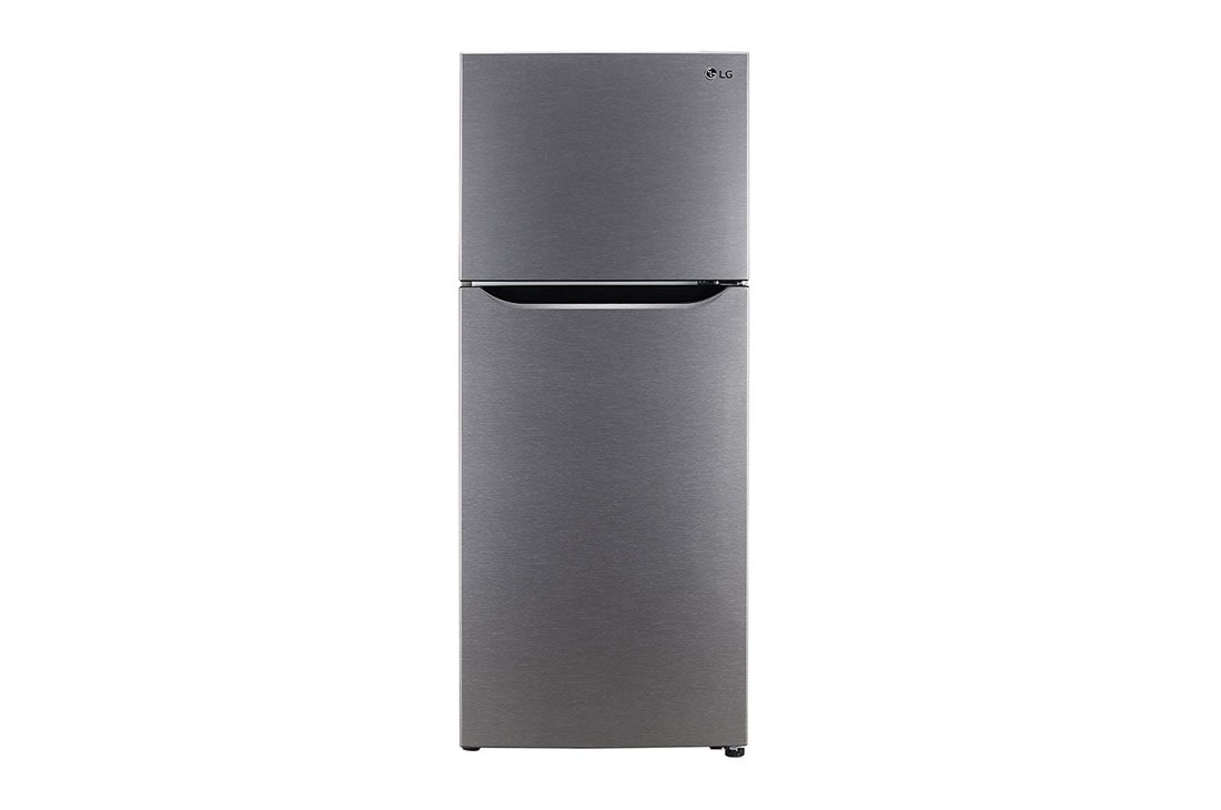 LG GL-N292BDSY double door refrigerator front view