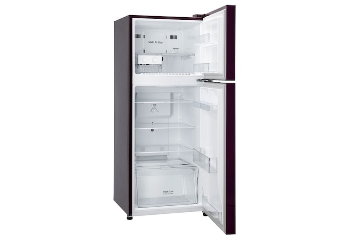 GL-N292DPBY-Refrigerators-Front-View-Door-Open-Without-Content