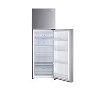 LG 272L Double Door Refrigerator, Convertible, Smart Diagnosis™, Dazzle Steel Finish, 2 Star, GL-N312SDSY