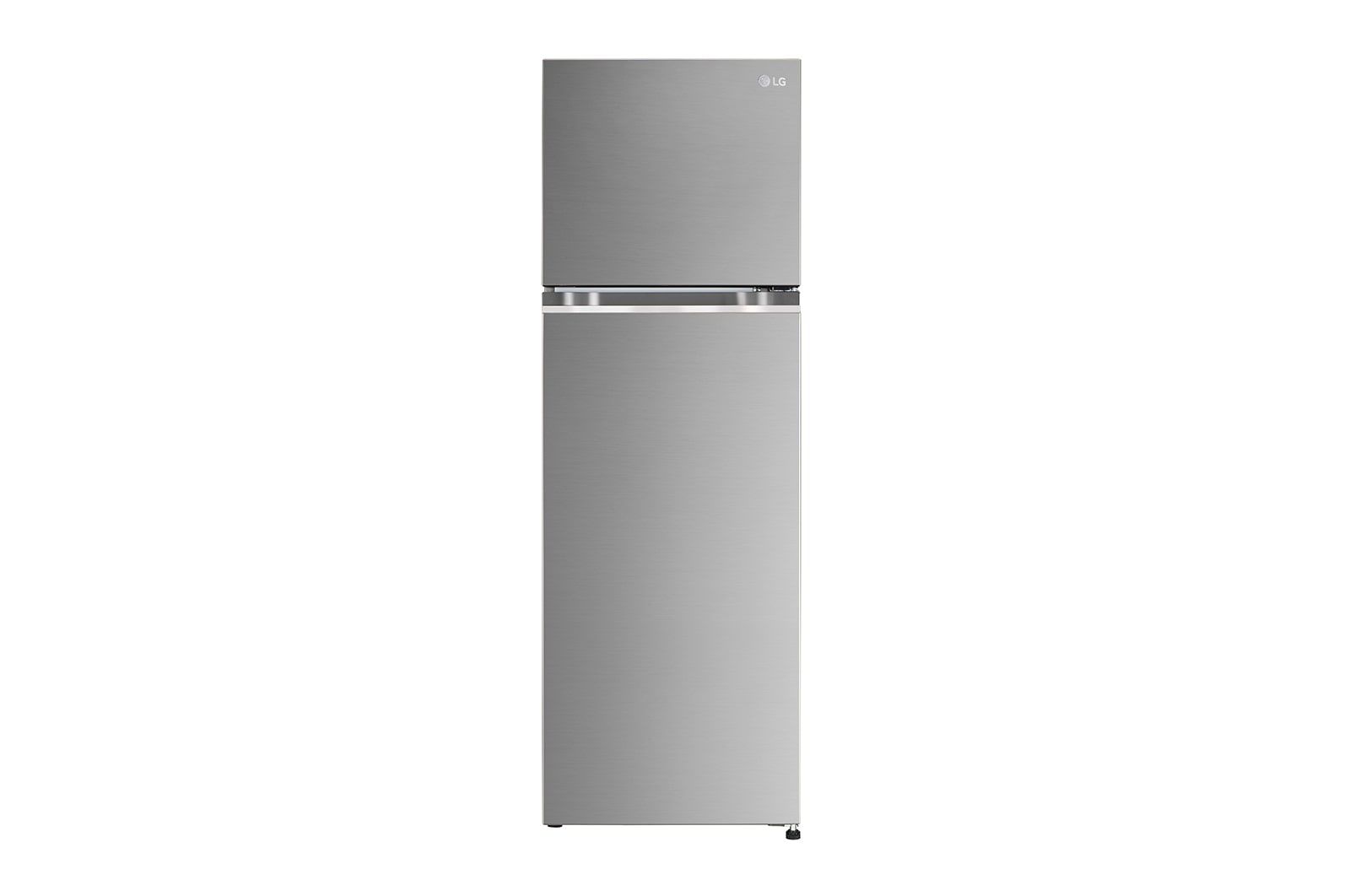 LG 272L, 2 Star, Smart Inverter Compressor, Shiny Steel Finish, Frost-Free Double Door Refrigerator, GL-N312SPZY