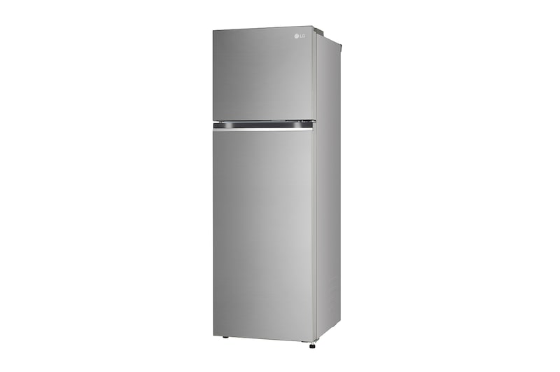 LG 272L Double Door Refrigerator with Smart Diagnosis™, Multi Air Flow, MOIST ‘N’ FRESH, Shiny Steel Finish, 2 Star, GL-N312SPZY