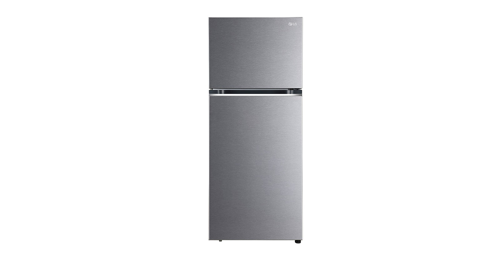 LG GL-N412SDSY double door refrigerator front view