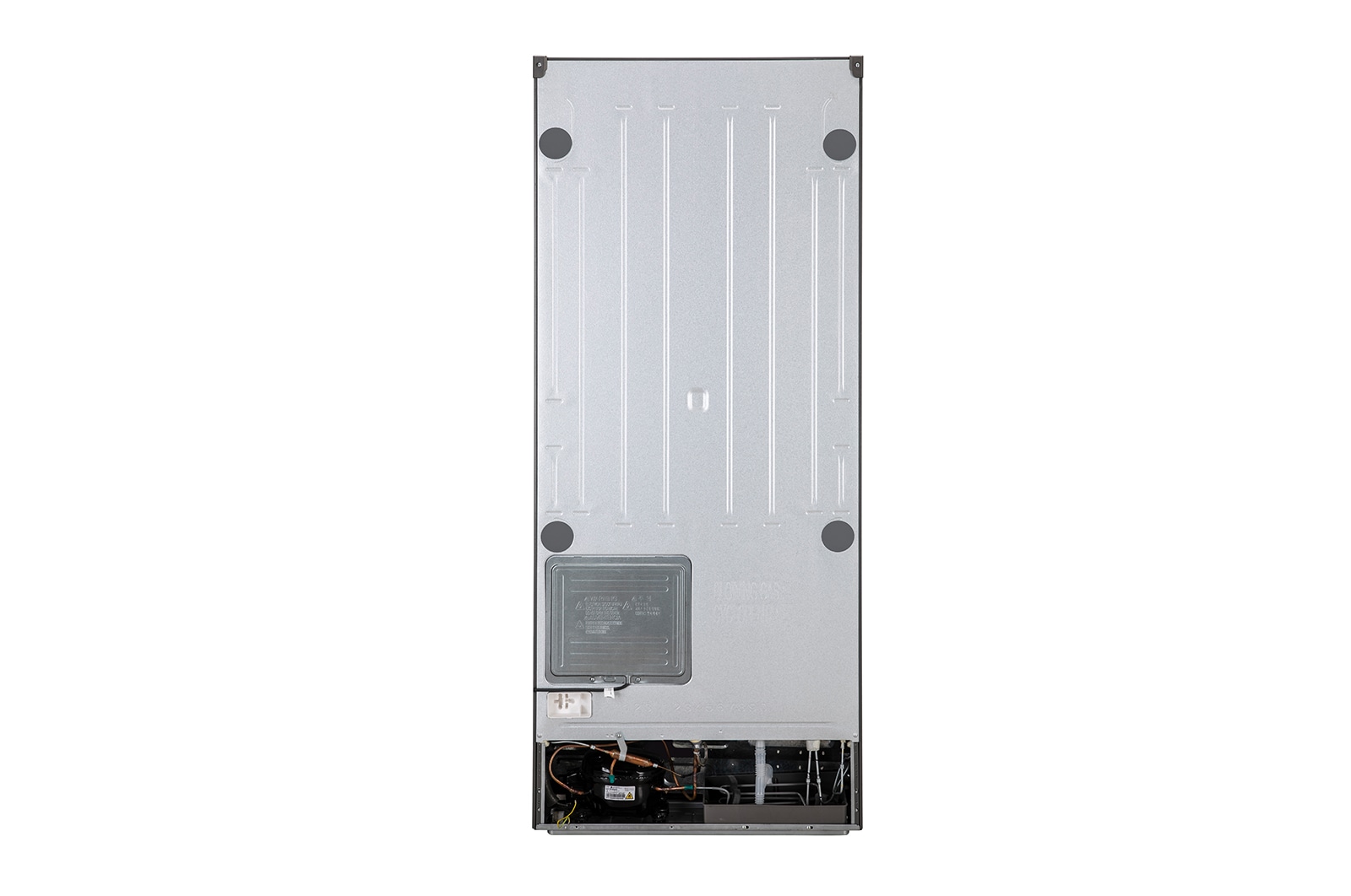 LG 380L, 2 Star, Smart Inverter Compressor, Dazzle Steel Finish, Frost-Free Double Door Refrigerator, GL-N412SDSY