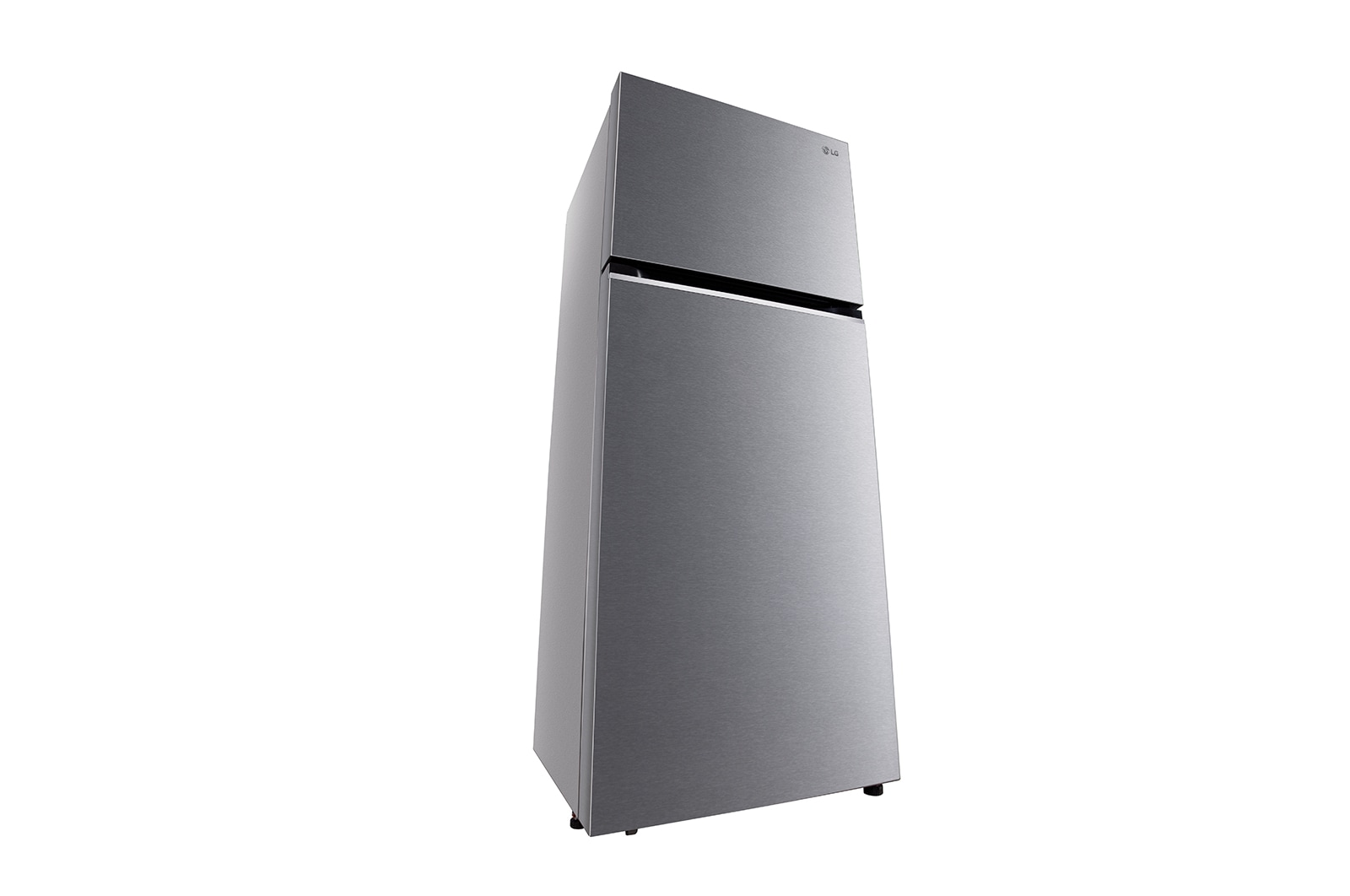 LG 380L, 2 Star, Smart Inverter Compressor, Dazzle Steel Finish, Frost-Free Double Door Refrigerator, GL-N412SDSY