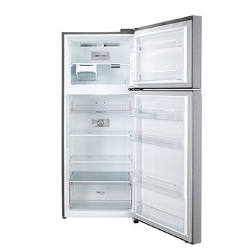 LG-GL-N422SDSY-Refrigerators-Front-View-Bottom-Door-Open
