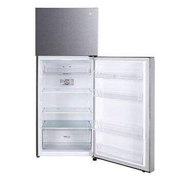 LG-GL-N422SDSY-Refrigerators-Front-View-Bottom-Door-Open