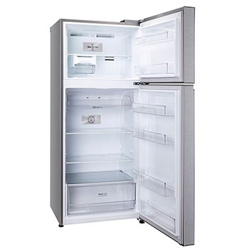 LG-GL-N422SDSY-Refrigerators-Left-View-Door-Open-Without-Content