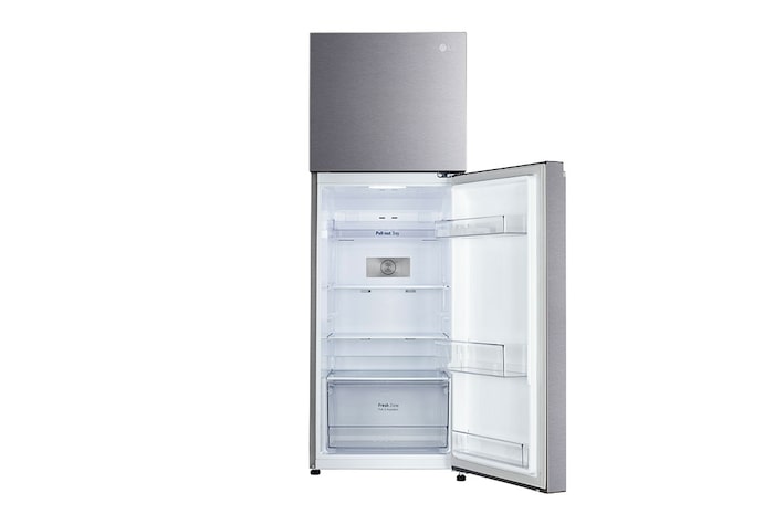 LG 246L, Double Door Refrigerator with Multi-Air Flow, Auto Smart Connect™, Express Freeze in PET Finish, 3-Star, GL-S262SDSX