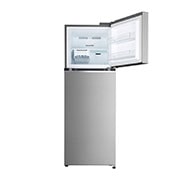 LG 246L Double Door Refrigerator, Convertible, Smart Diagnosis™, Shiny Steel Finish, 3 Star, GL-S262SPZX