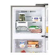 LG 246L Double Door Refrigerator, Convertible, Smart Diagnosis™, Shiny Steel Finish, 3 Star, GL-S262SPZX