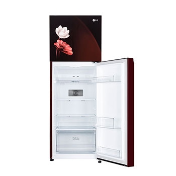 LG GL-S262SSLX Refrigerators- Refrigerator Front-Bottom Door Open