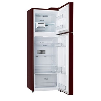 LG GL-S262SSLX Refrigerators Refrigerator Front Top Door-open-Vie