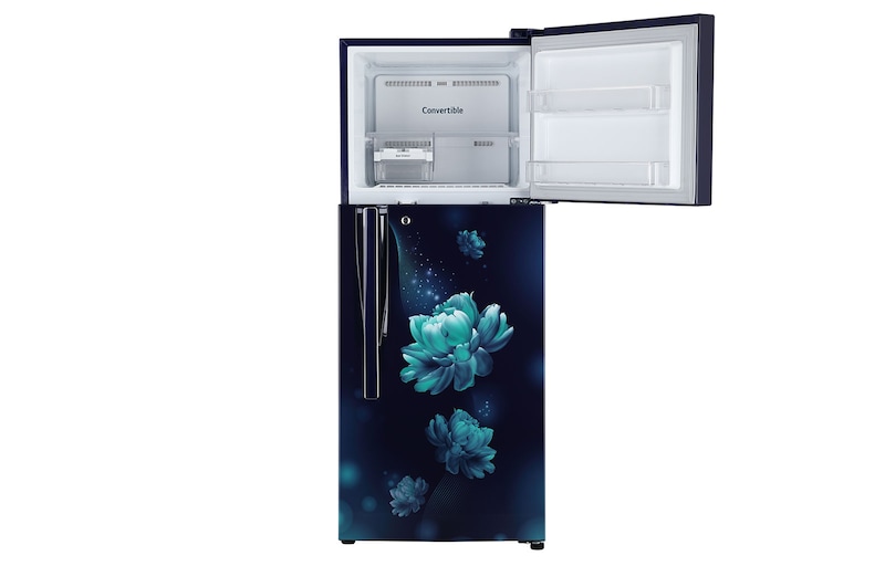 LG 240L Double Door Refrigerator, MOIST ‘N’ FRESH, Blue Charm Finish, 2 Star, GL-S292RBCY