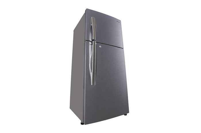 LG 240L Double Door Refrigerator, Convertible, Smart Inverter Compressor, Dazzle Steel Finish, 2 Star, GL-S292RDSY