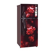 LG 240L Double Door Refrigerator, Convertible, Smart Diagnosis™, Scarlet Charm Finish, 2 Star, GL-S292RSCY