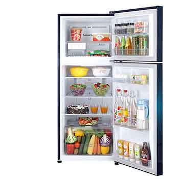 LG-GL-S292SBWY-Refrigerators-Front-View-Door-Open-With-Content