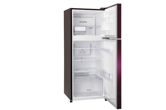 LG-GL-S292SRWY-Refrigerators-Left-View-Door-Open-Without-Content