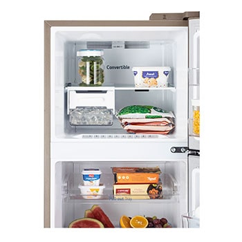 LG-GL-S312SFSX-Refrigerators-Front-View-Door-Open-Without-Content