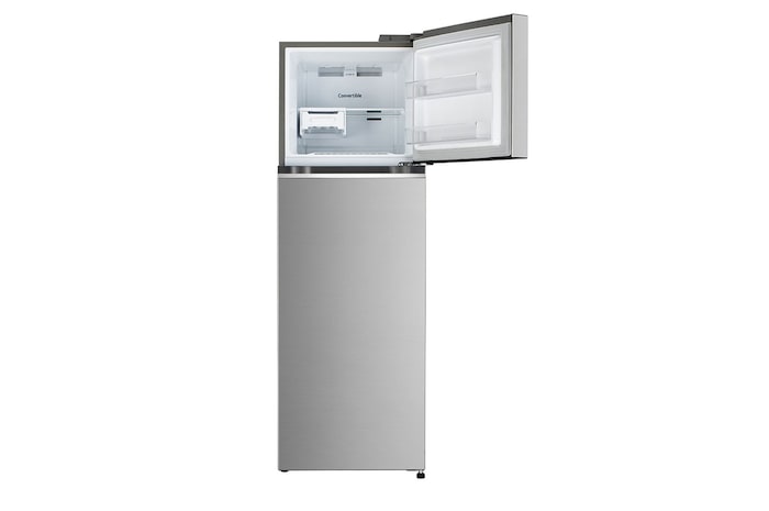 top freezer open
