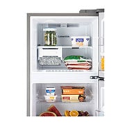 LG 272L Double Door Refrigerator, Convertible, Multi Air Flow, Shiny Steel, 2 Star, GL-S312SPZY